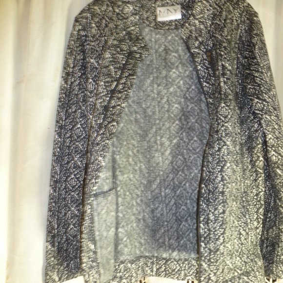 NWOT! ANDREW MARC NEW YORK Cardigan with Pockets & Zipper - Super soft Sz XL - Picture 2 of 12